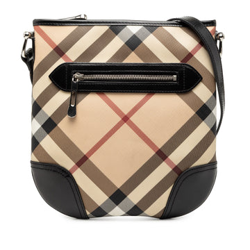 Burberry Supernova Check Coated Canvas