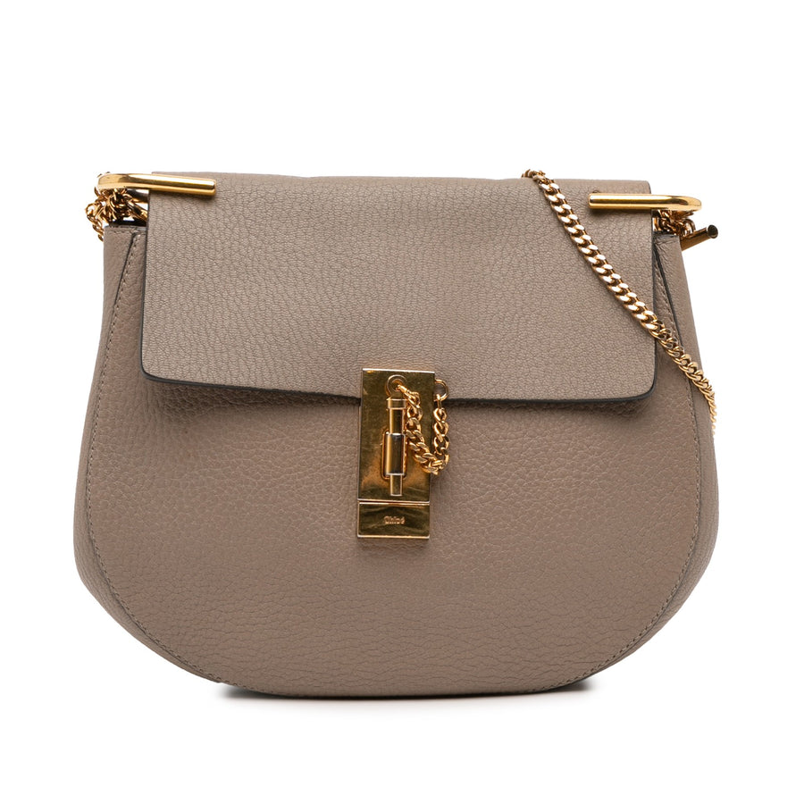 Chloé Small Leather Drew Crossbody Pre-