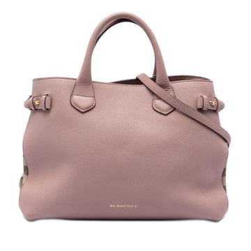Burberry Medium Calfskin And House Check