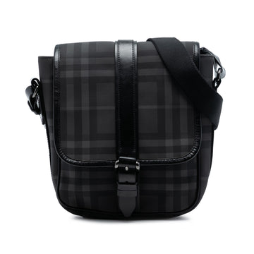 Burberry Smoke Check Coated Canvas