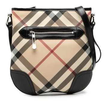 Burberry Supernova Check Coated Canvas