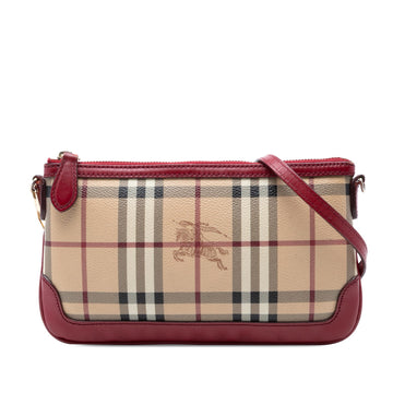 Burberry Haymarket Check Coated Canvas