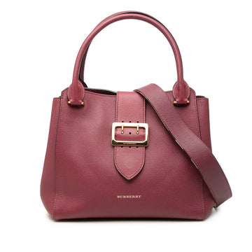 Burberry Medium Grained Calfskin Buckle