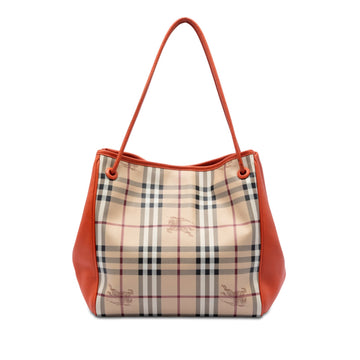 Burberry Small Haymarket Check Coated