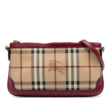Burberry Haymarket Check Coated Canvas