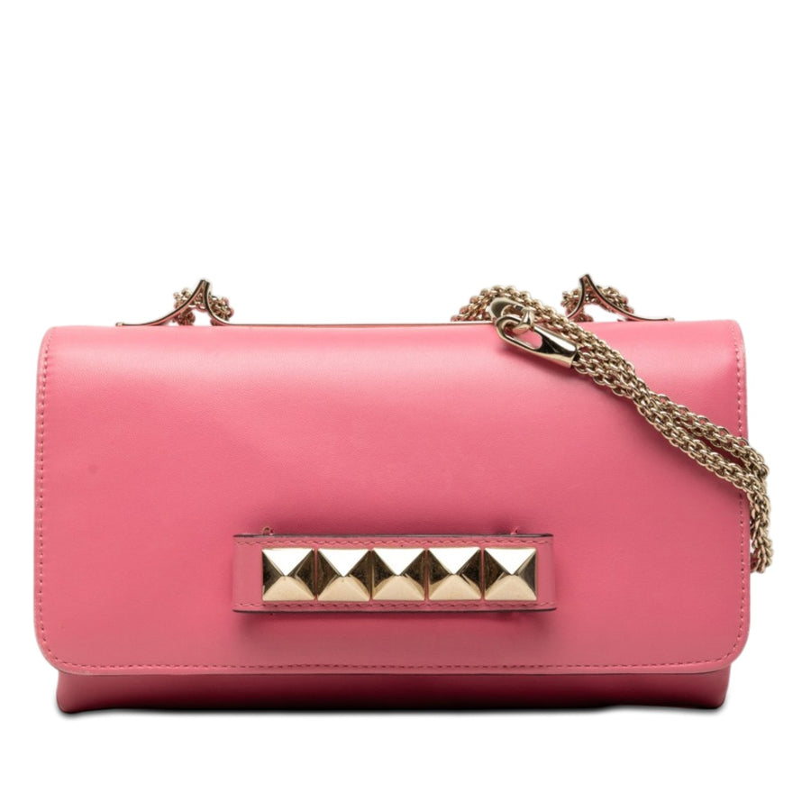 Valentino Leather Rockstud Va Voom