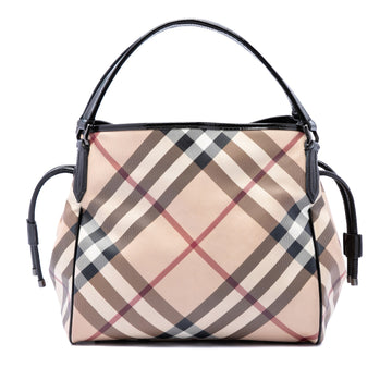 Burberry Supernova Check Coated Canvas