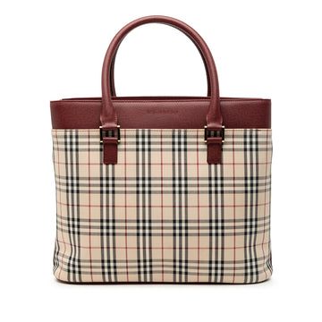 Burberry Golderton Tote Haymarket Coated