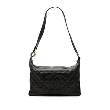 Chanel Chocolate Bar Cc Shoulder Bag