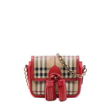 Burberry Mini Haymarket Check Coated