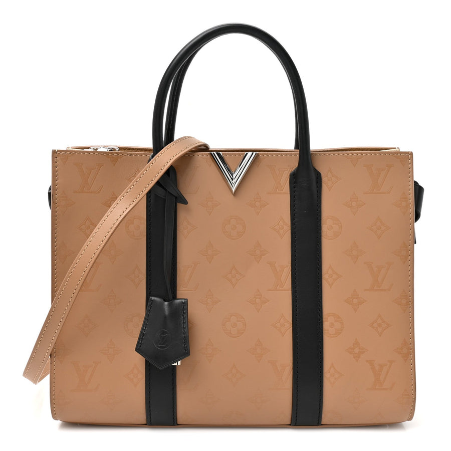 Louis Vuitton Cuir Plume Very Tote Mm