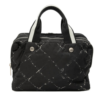 Chanel Old Travel Line Nylon Handbag