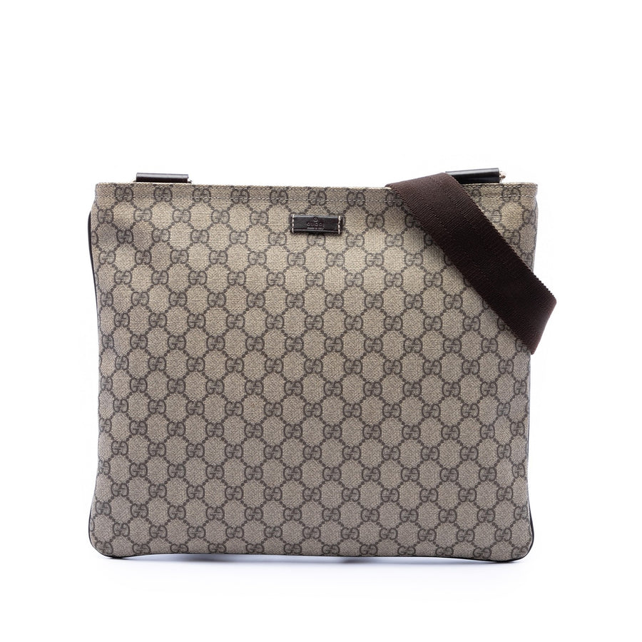 Gucci Gg Supreme Crossbody Pre-Loved Bag