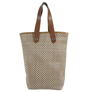 Hermes Chennai Tote Woven Leather And