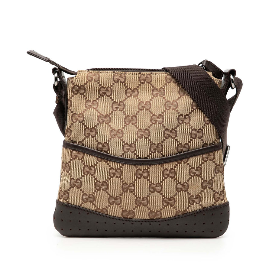 Gucci Small Gg Canvas Perforated