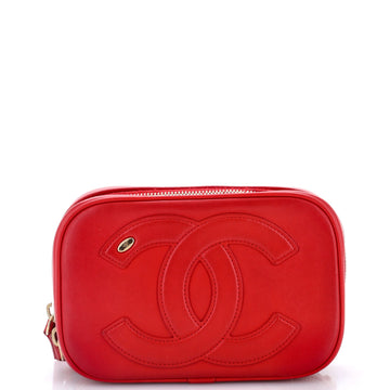 Chanel Cc Mania Zip Around Belt Bag