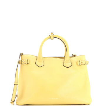 Burberry Banner Tote Leather And House