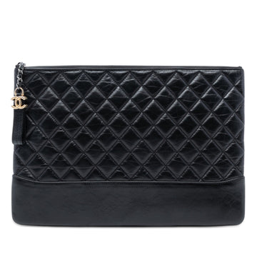 Chanel Large Aged Calfskin Gabrielle O