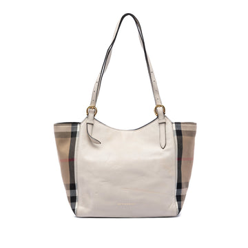 Burberry Canterbury Tote Leather And