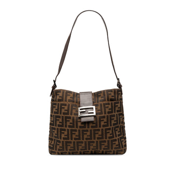 Fendi Zucca Canvas Shoulder Bag Pre-