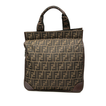 Fendi Zucca Canvas Shopping Tote Pre-