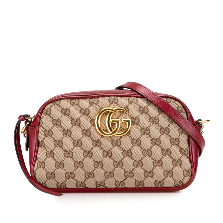 Gucci Small Gg Marmont Matelasse Canvas