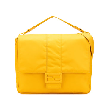Fendi Large Econyl Nylon Baguette