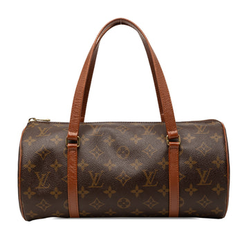 Louis Vuitton Papillon Handbag Canvas 30