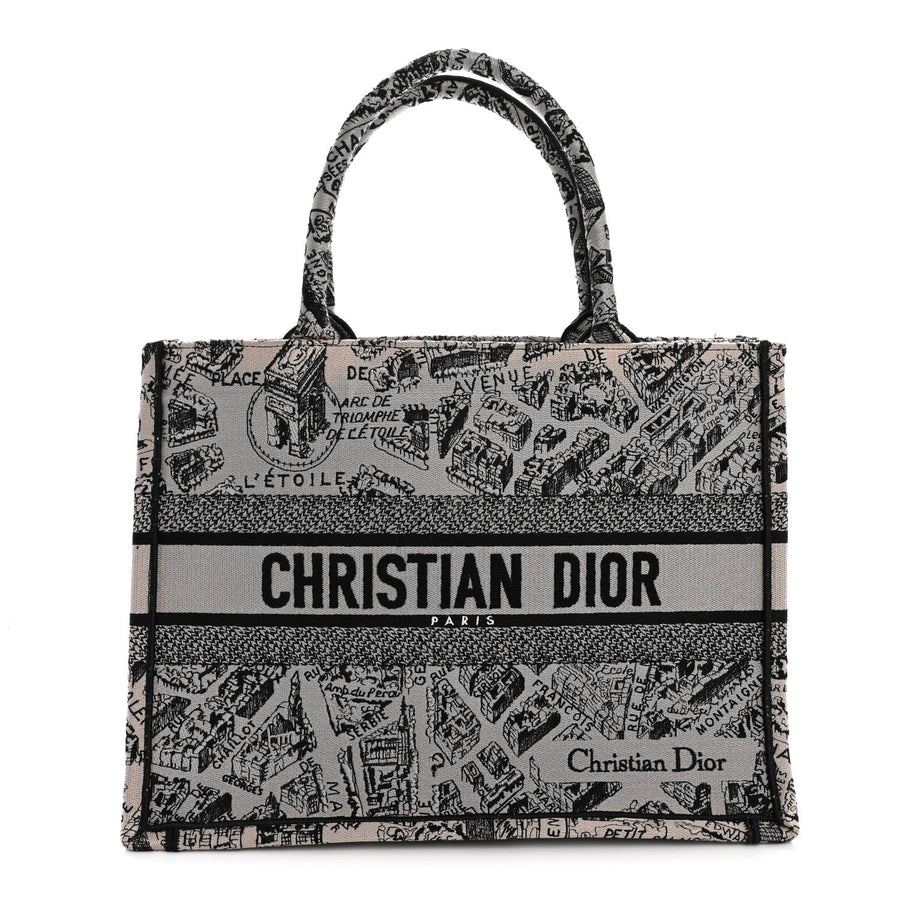 Christian Dior Canvas Embroidered Medium