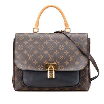 Louis Vuitton Marignan Handbag Canvas