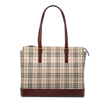 Burberry Golderton Tote Haymarket Coated