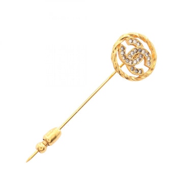 Chanel Cc Logo Brooch Metal