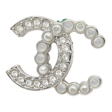 Chanel Cc Logo Single Earring Silver-