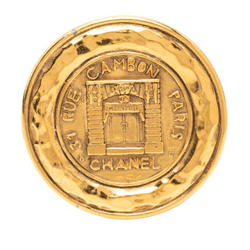 Chanel Round Brooch Metal