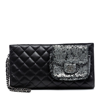 Chanel Metallic And Quilted Lambskin