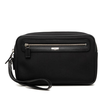Gucci Canvas Clutch Pre-Loved Black