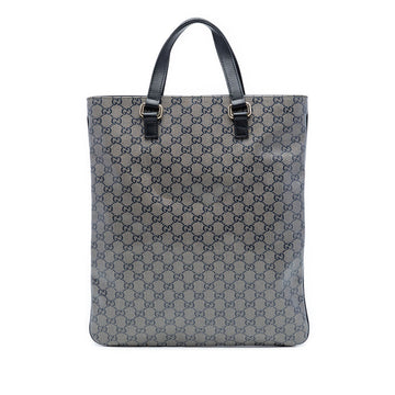 Gucci Gg Crystal Tote Pre-Loved Gray