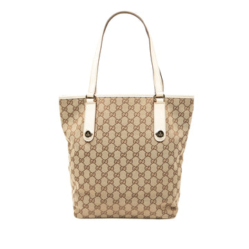 Gucci Gg Canvas Charmy Tote Pre-Loved