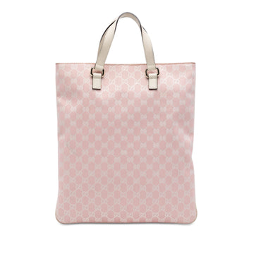 Gucci Gg Canvas Tote Pre-Loved Light
