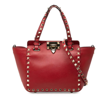 Valentino Mini Grained Calfskin Rockstud