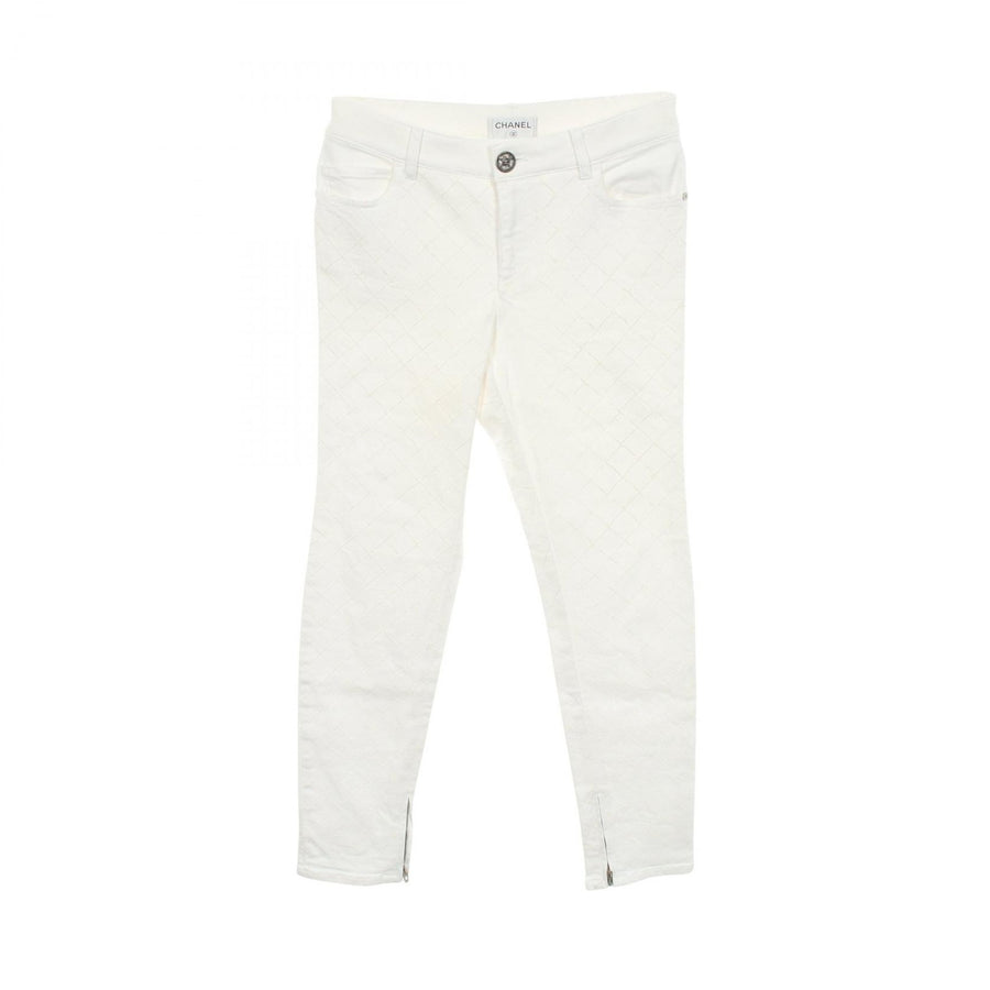 Chanel Coco Mark Button Matelasse Skinny