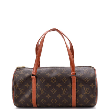 Louis Vuitton Papillon Handbag Canvas 30