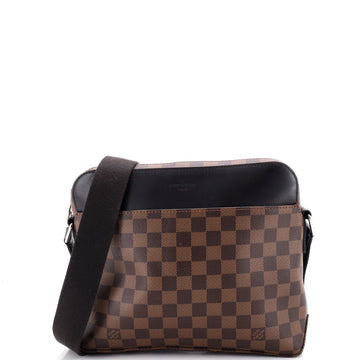 Louis Vuitton Jake Messenger Bag Damier