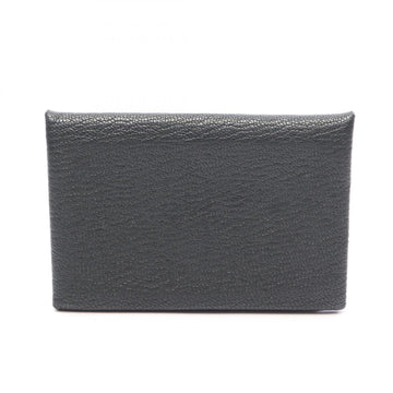 Hermes Calvi Coin Wallet Chevre Leather