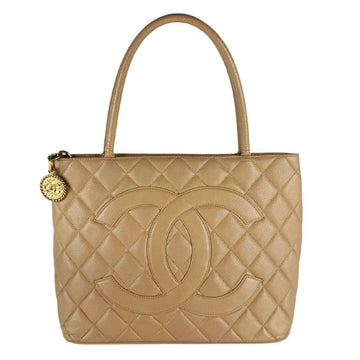 Chanel Handbag Tote Bag Beige