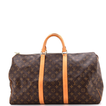 Louis Vuitton Keepall Bag Canvas 50