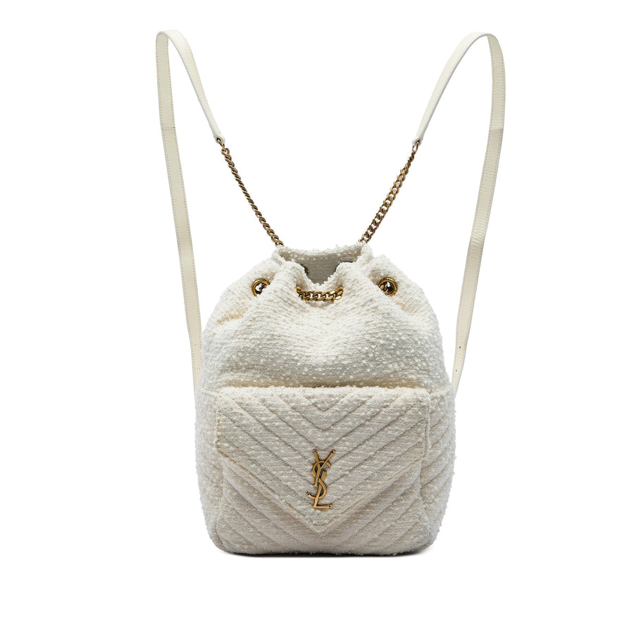 Saint Laurent Chevron Tweed Joe Backpack