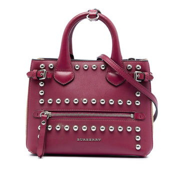 Burberry Baby Studded Leather And House