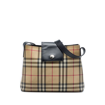 Burberry House Check Coated Canvas