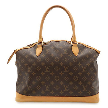 Louis Vuitton Lockit Handbag Canvas